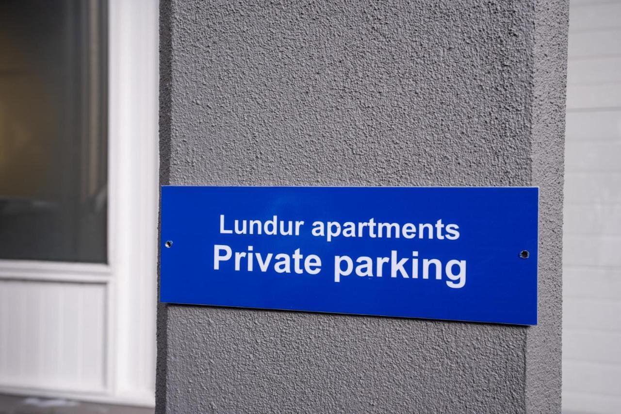 Lundur Apartments ريكيافيك المظهر الخارجي الصورة